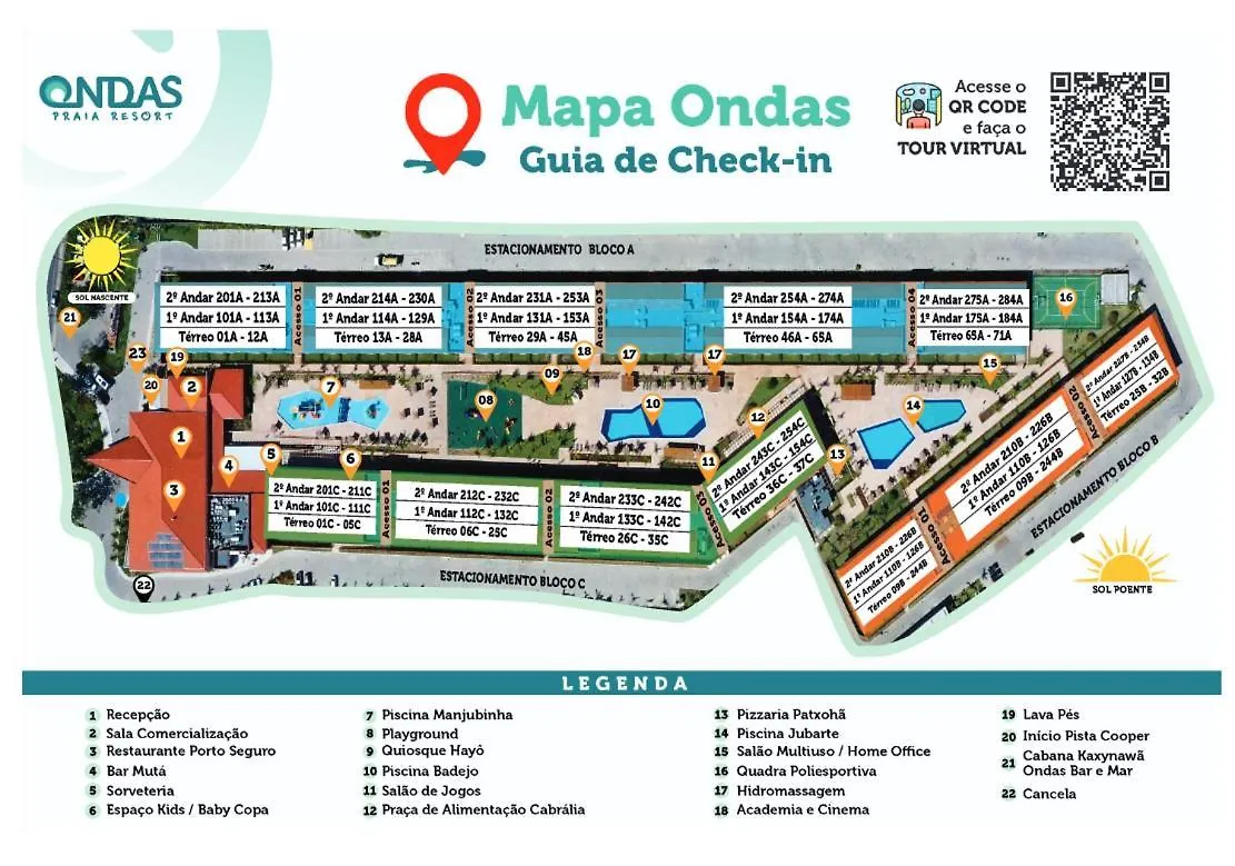아파트 Ondas Praia Resort 포르투세구로